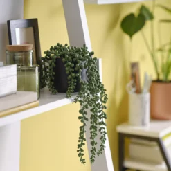12cm String Of Pearls Artificial Plant In Black Ceramic Pot 6 12cm String Of Pearls Artificial Plant In Black Ceramic Pot -Hozelock Shop 12cm string of pearls artificial plant in black ceramic pot5010795682591 01i