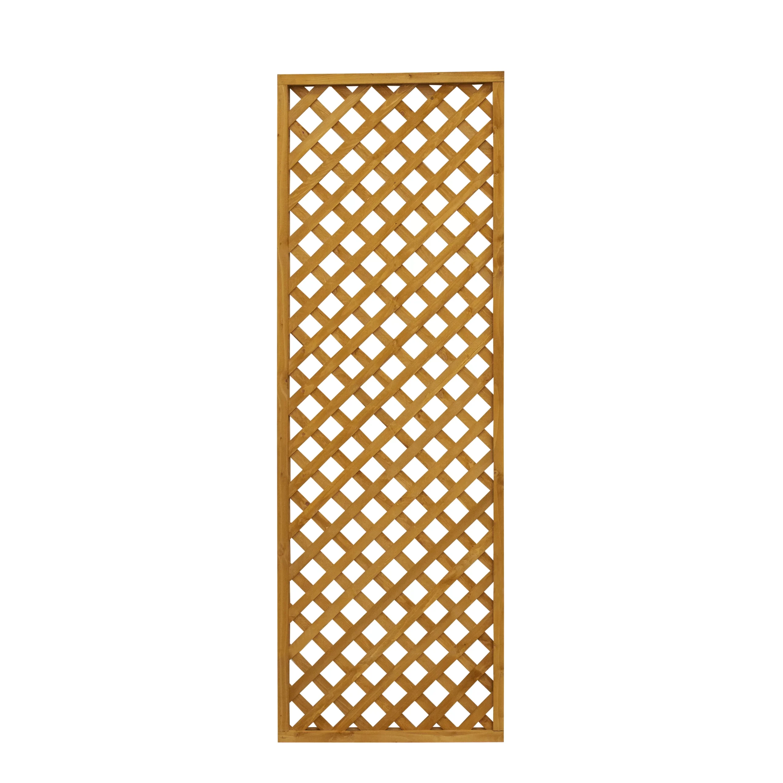 2ft Diamond Lattice Pine Trellis Panel, Pack Of 5 (W)183cm X (H)61cm 1 2ft Diamond Lattice Pine Trellis Panel, Pack Of 5 (W)183cm X (H)61cm