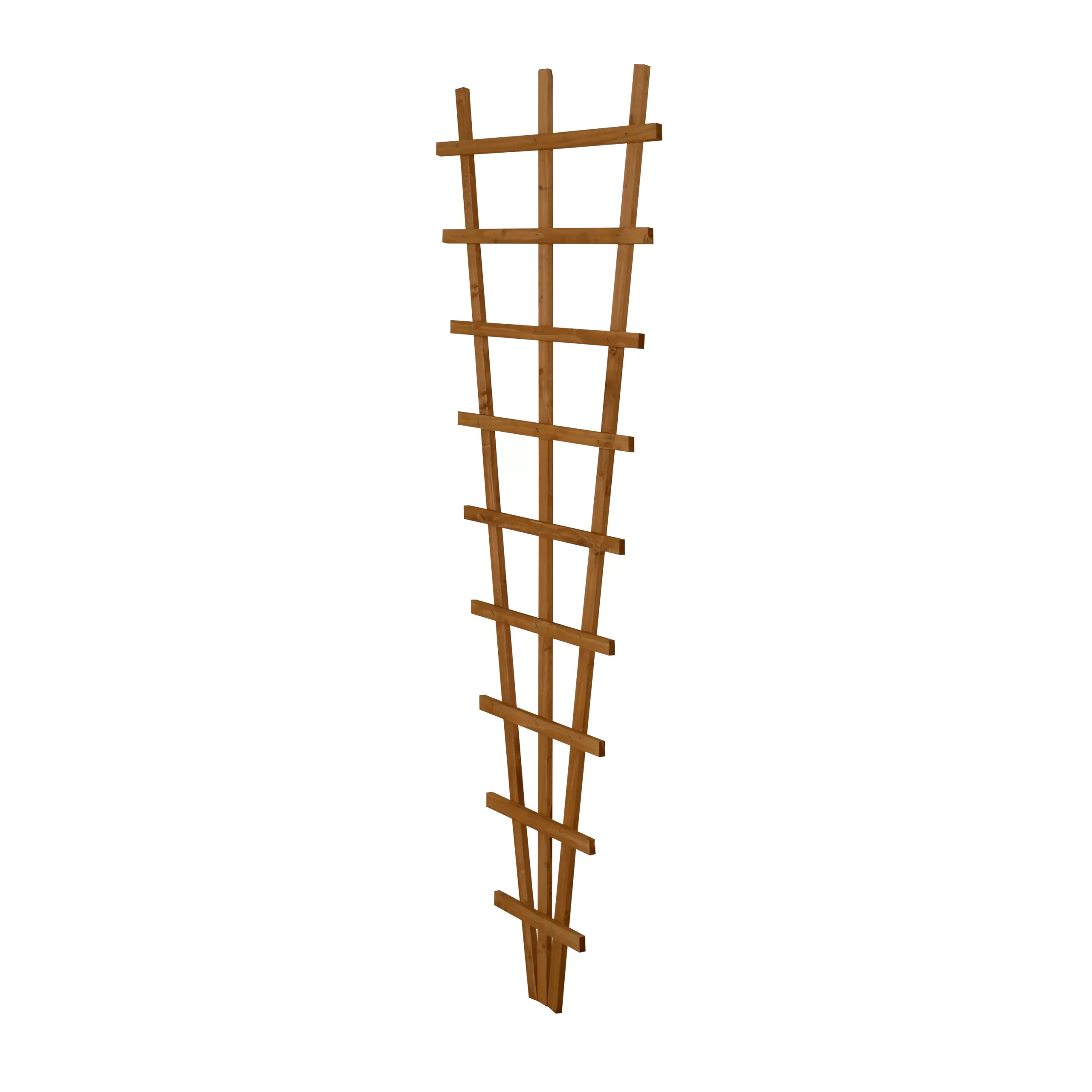6ft Fan Pine Trellis Panel (W)66cm X (H)183cm 3 6ft Fan Pine Trellis Panel (W)66cm X (H)183cm - Image 3