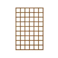 6ft Pine Trellis Panel, Pack Of 4 (W)120cm X (H)183cm