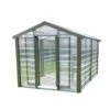 Adman Steel Sheds Multigrow 9.4x12 Greenhouse With Adjustable Vent
