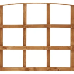 Arched Pine Trellis Panel (W)183cm X (H)57cm -Hozelock Shop arched pine trellis panel w 183cm x h 57cm3663602430643 03bq