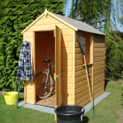 Blooma 6x4 Ft Apex Shiplap Wooden Shed