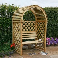 Blooma Chiltern Arbour, (H)1990mm (W)1340mm (D)800mm - Assembly Service Included 8 Blooma Chiltern Arbour, (H)1990mm (W)1340mm (D)800mm - Assembly Service Included -Hozelock Shop blooma chiltern arbour h 1990mm w 1340mm d 800mm assembly service included5397007111705 02i bq