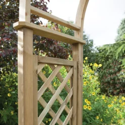 Blooma Chiltern Round Top Softwood Arch - Assembly Service Included 10 Blooma Chiltern Round Top Softwood Arch - Assembly Service Included -Hozelock Shop blooma chiltern round top softwood arch assembly service included5397007111682 02i bq