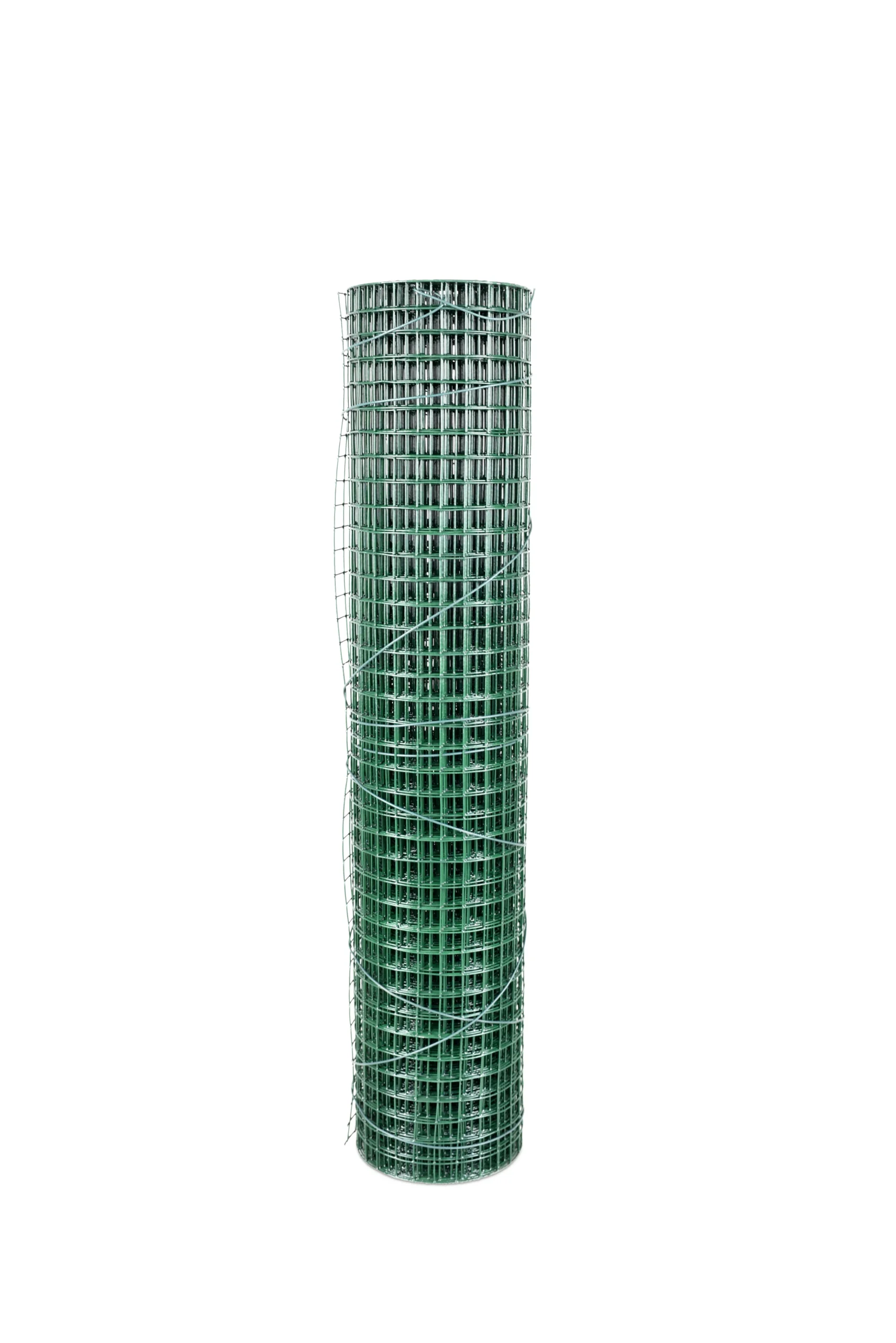 Blooma Dark Green PVC-coated Steel Wire Mesh Fencing, (L)5m (H)1m 1 Blooma Dark Green PVC-coated Steel Wire Mesh Fencing, (L)5m (H)1m