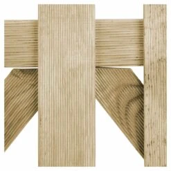 Blooma Mekong Wood Round Top Gate, (H)1m (W)1m -Hozelock Shop blooma mekong wood round top gate h 1m w 1m3663602942665 04bq