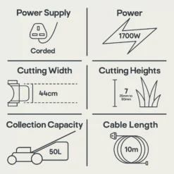 Bosch AdvancedRotak 750 Corded Rotary Lawnmower -Hozelock Shop bosch advancedrotak 750 corded rotary lawnmower4059952526706 01t EN bq