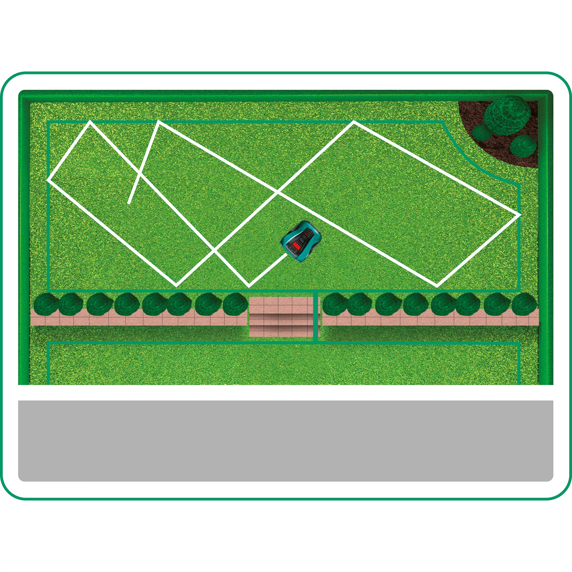 Bosch Indego S+ 400 Cordless Robotic Lawnmower 4 Bosch Indego S+ 400 Cordless Robotic Lawnmower - Image 4