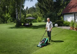 Bosch Rotak 320ER Corded Rotary Lawnmower -Hozelock Shop bosch rotak 320er corded rotary lawnmower3165140724289 01i