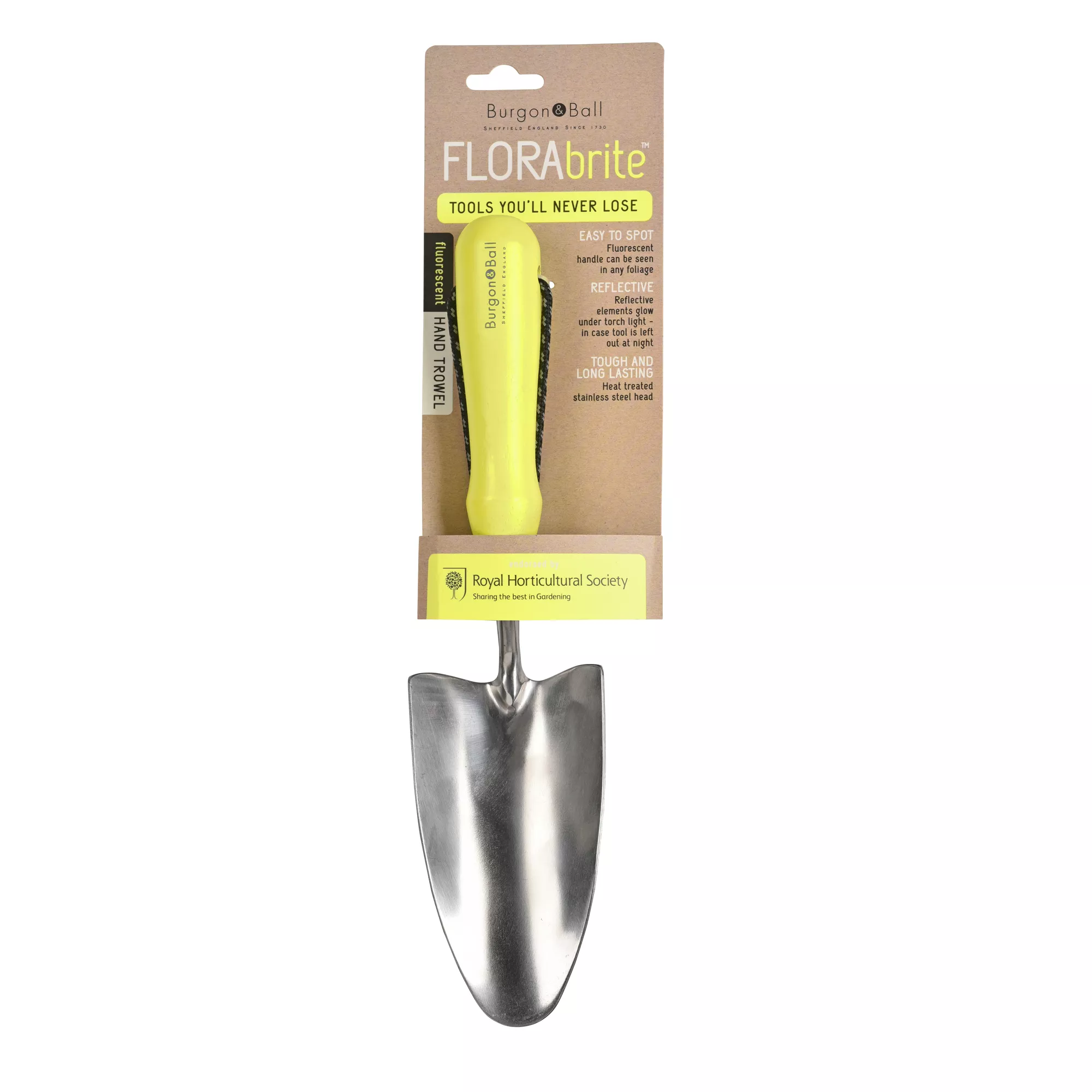 Burgon & Ball Flora Brite Yellow Trowel 2 Burgon & Ball Flora Brite Yellow Trowel - Image 2