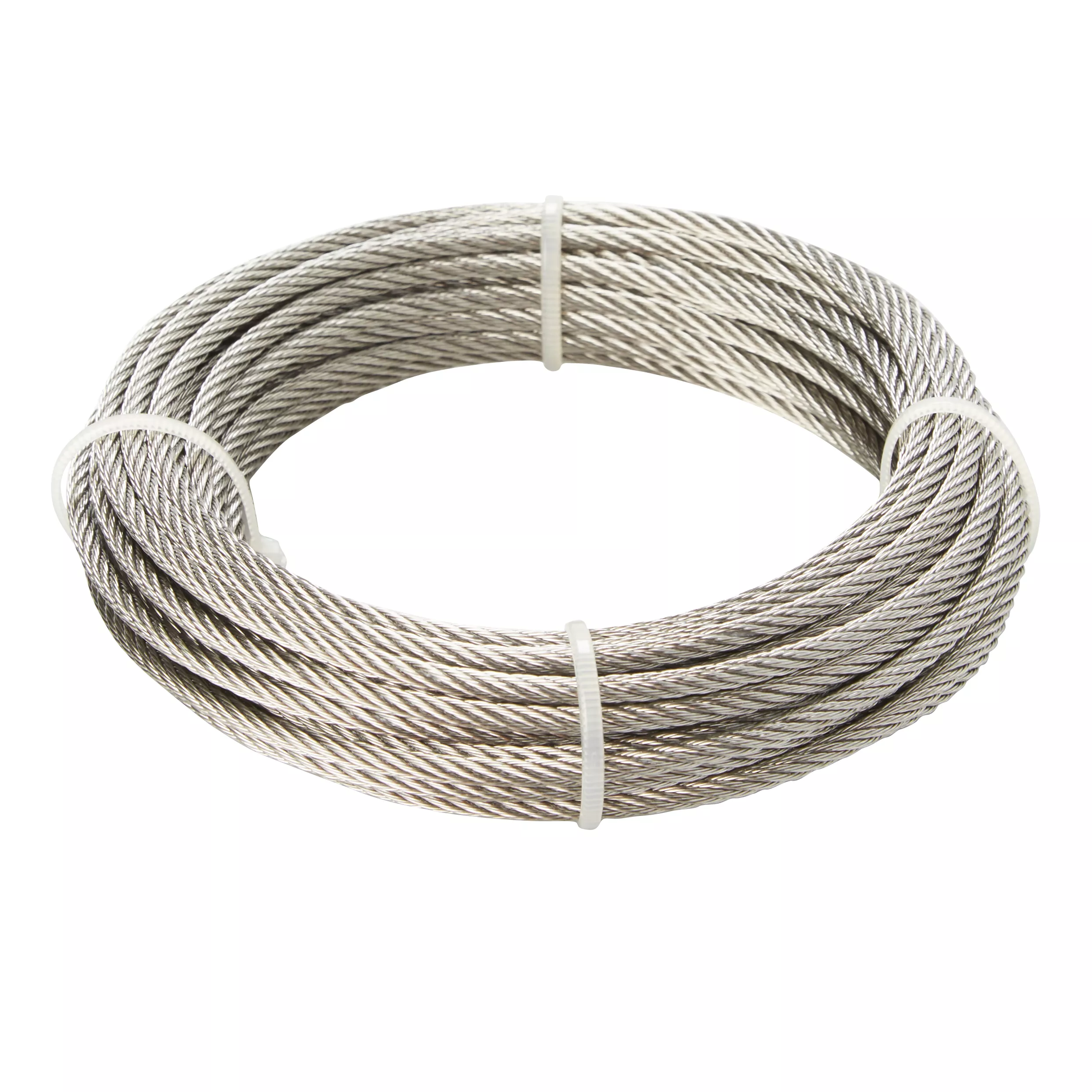 Diall Stainless Steel Cable, (L)10m (Dia)3.5mm 1 Diall Stainless Steel Cable, (L)10m (Dia)3.5mm