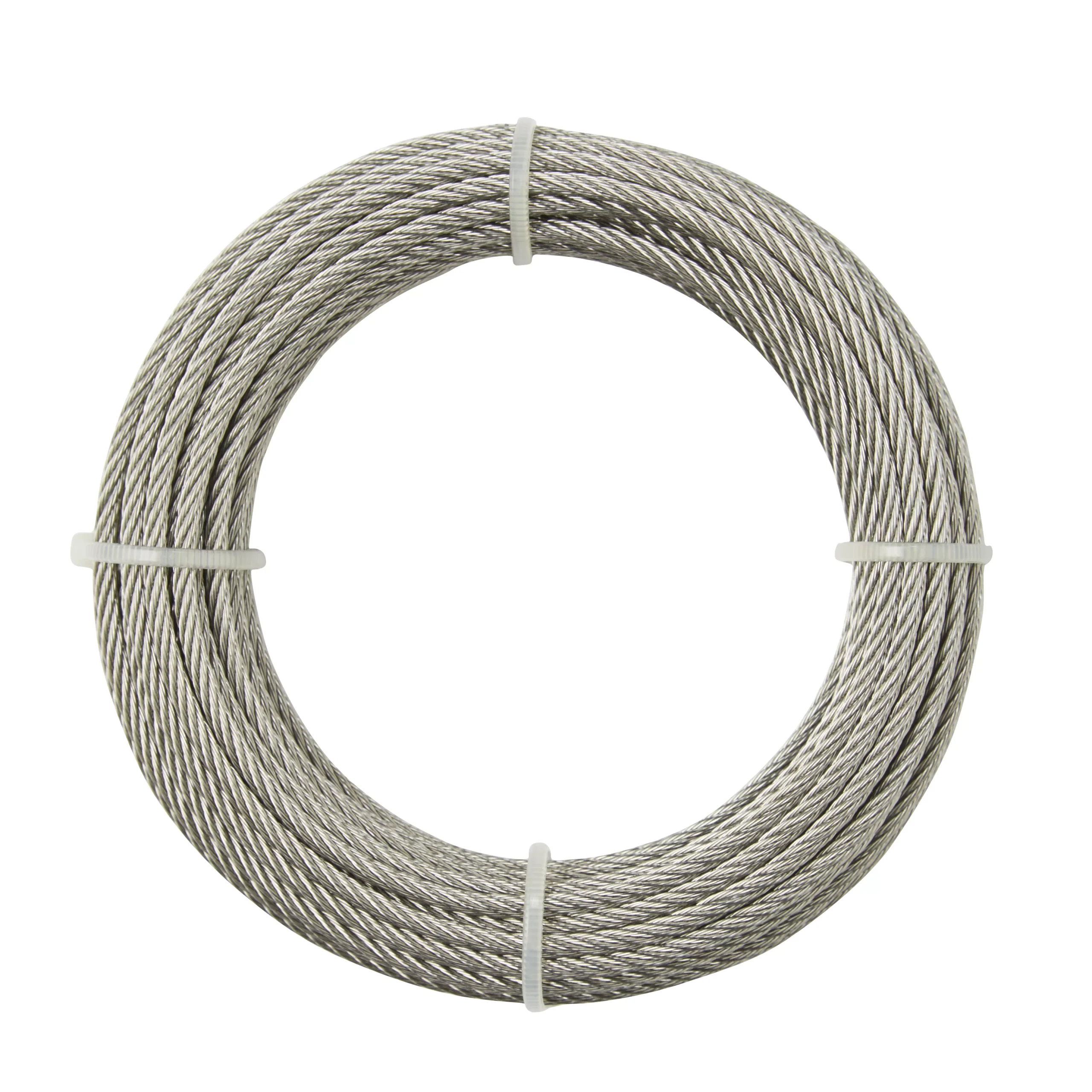 Diall Stainless Steel Cable, (L)10m (Dia)3.5mm 2 Diall Stainless Steel Cable, (L)10m (Dia)3.5mm - Image 2