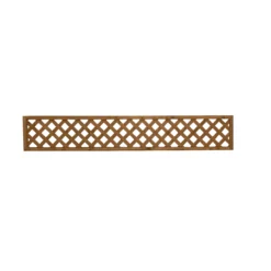 Diamond Pine Trellis Panel, Pack Of 5 (W)183cm X (H)32cm -Hozelock Shop diamond pine trellis panel pack of 5 w 183cm x h 32cm5013053173480 02bq