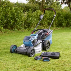 Erbauer EXT ELM18-Li Cordless 36V Lawnmower -Hozelock Shop erbauer ext elm18 li cordless 36v lawnmower3663602418276 06bq