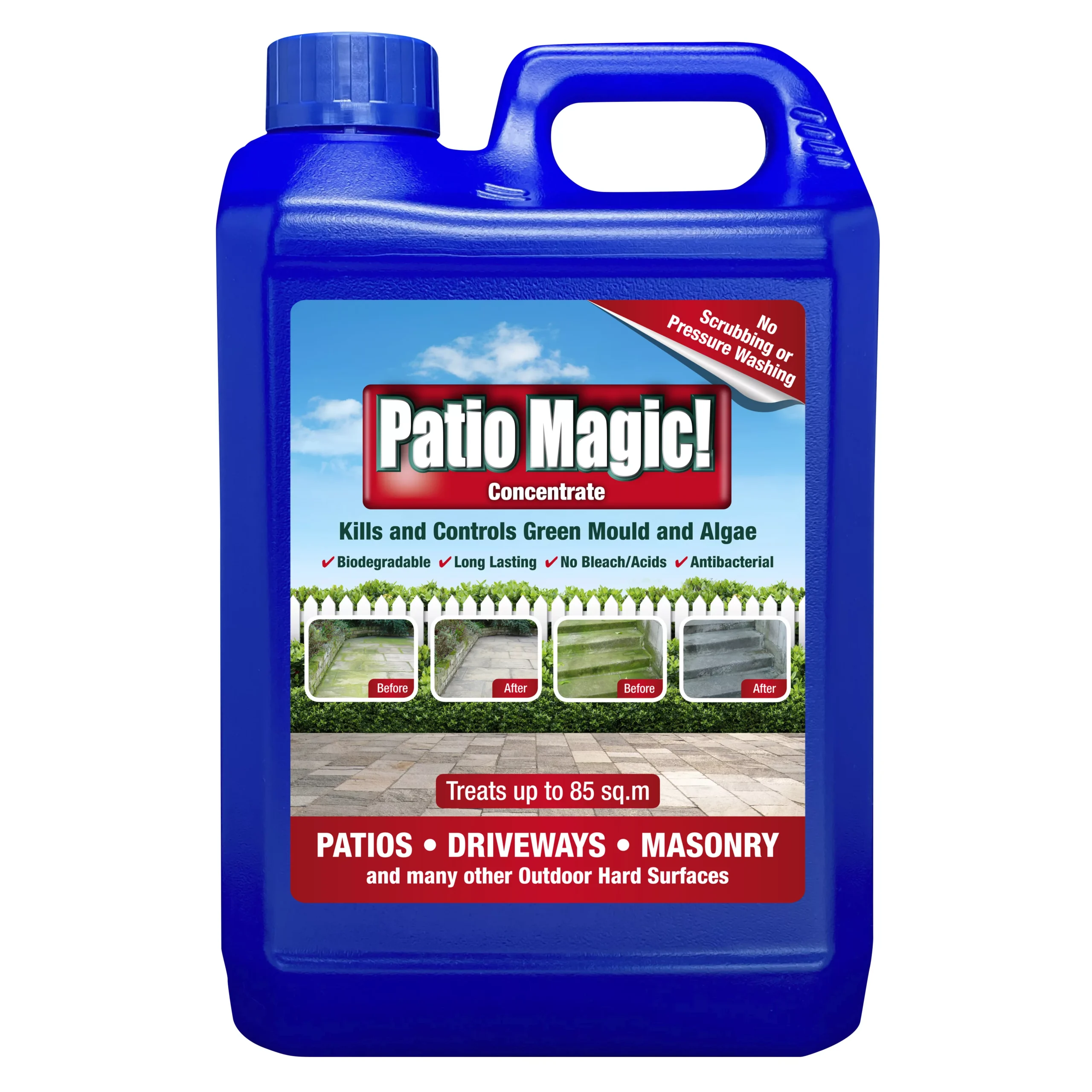 Evergreen Patio Magic Patio & Driveway Cleaner 2.5L 1 Evergreen Patio Magic Patio & Driveway Cleaner 2.5L