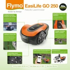 Flymo Easilife Go 250 Cordless Robotic Lawnmower 15 Flymo Easilife Go 250 Cordless Robotic Lawnmower -Hozelock Shop flymo easilife go 250 cordless robotic lawnmower7392930545144 01t bq