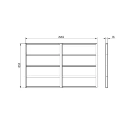 Forest 10x6 Timber Shed Base (L) 183cm X (W) 295cm 5 Forest 10x6 Timber Shed Base (L) 183cm X (W) 295cm -Hozelock Shop forest 10x6 timber shed base l 183cm x w 295cm5013053182161 01t bq