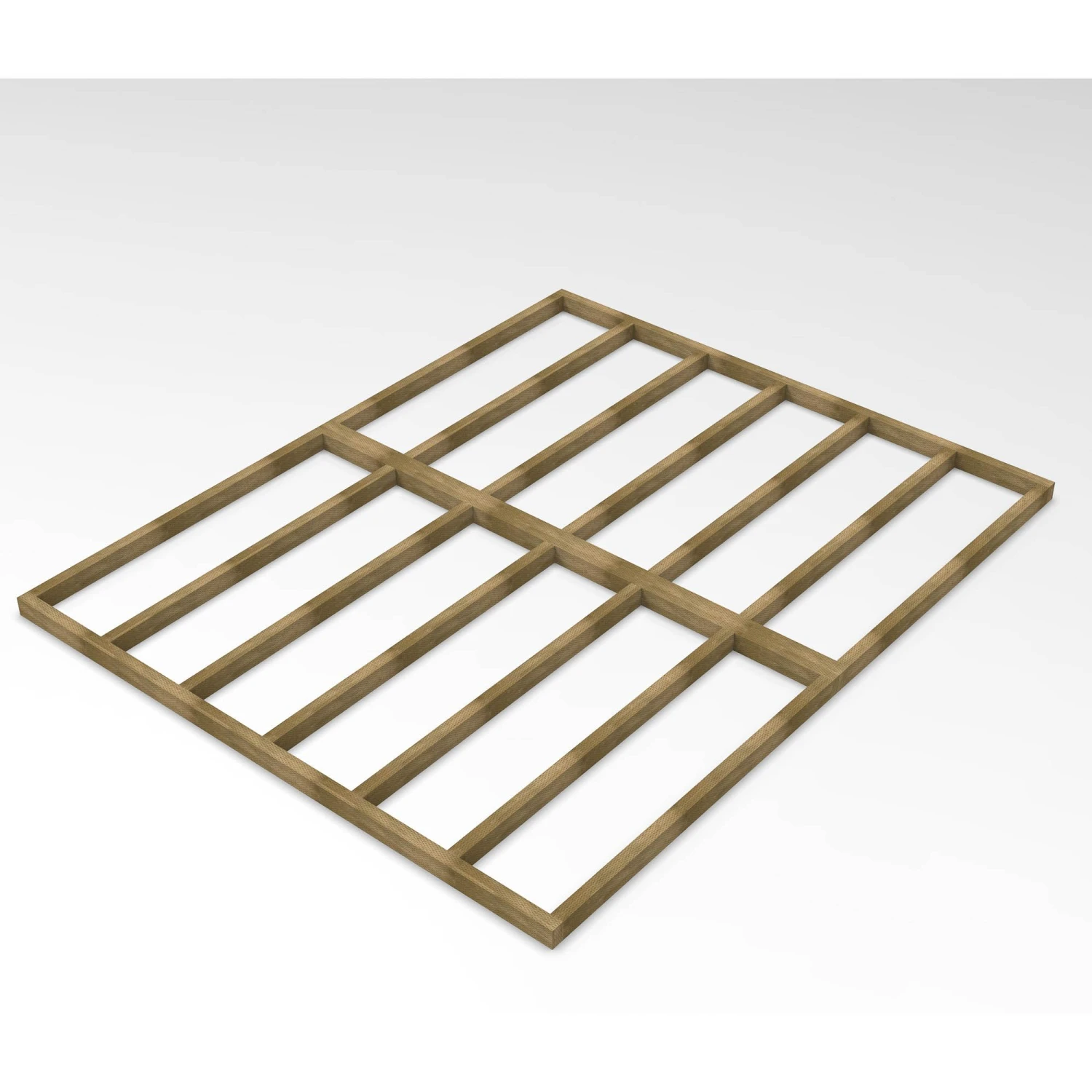 Forest 10x8 Timber Shed Base (L) 242cm X (W) 295cm 1 Forest 10x8 Timber Shed Base (L) 242cm X (W) 295cm
