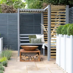 Forest Firenze Corner Arbour, (H)1970mm (W)1800mm (D)1800mm - Assembly Required 25 Forest Firenze Corner Arbour, (H)1970mm (W)1800mm (D)1800mm - Assembly Required -Hozelock Shop forest firenze corner arbour h 1970mm w 1800mm d 1800mm assembly required5013053185049 03i bq