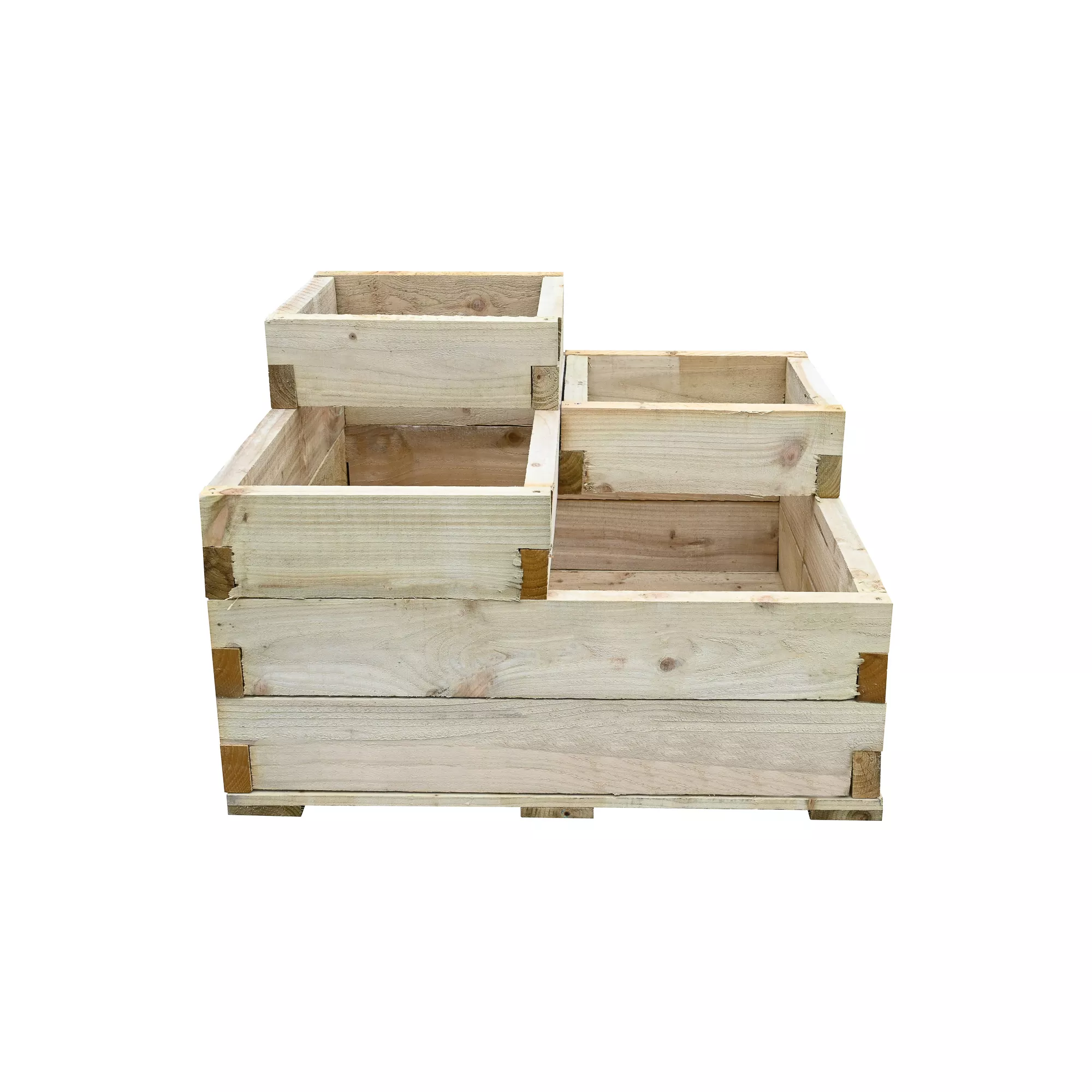 Forest Garden 0.9m X 0.9m Mixed Softwood Rectangular Raised Bed Kit 0.81m² 1 Forest Garden 0.9m X 0.9m Mixed Softwood Rectangular Raised Bed Kit 0.81m²