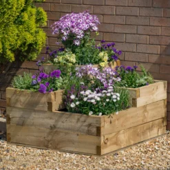 Forest Garden 0.9m X 0.9m Mixed Softwood Rectangular Raised Bed Kit 0.81m² 7 Forest Garden 0.9m X 0.9m Mixed Softwood Rectangular Raised Bed Kit 0.81m² -Hozelock Shop forest garden 0 9m x 0 9m mixed softwood rectangular raised bed kit 0 81m 5013053193495 01i