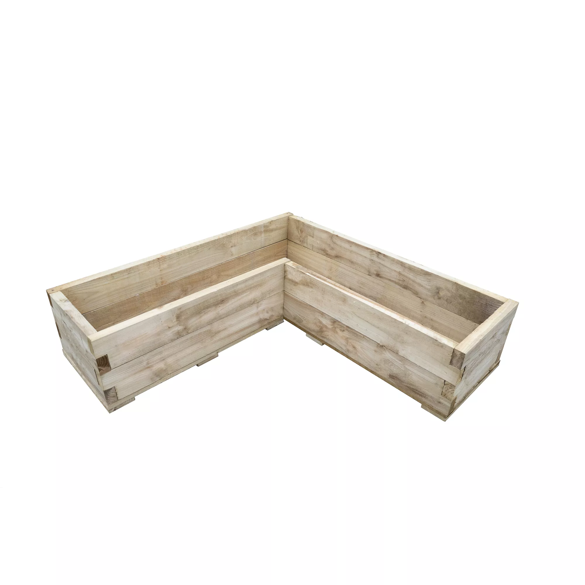 Forest Garden 1.3m X 1.3m Mixed Softwood Rectangular Raised Bed Kit 1.72m² 1 Forest Garden 1.3m X 1.3m Mixed Softwood Rectangular Raised Bed Kit 1.72m²