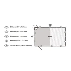 Forest Garden 10x6 Pent Pressure Treated Overlap Wooden Shed With Floor - Assembly Service Included -Hozelock Shop forest garden 10x6 pent pressure treated overlap wooden shed with floor assembly service included5013053192894 02t