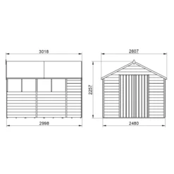 Forest Garden 10x8 Apex Pressure Treated Overlap Wooden Shed With Floor - Assembly Service Included 10 Forest Garden 10x8 Apex Pressure Treated Overlap Wooden Shed With Floor - Assembly Service Included -Hozelock Shop forest garden 10x8 apex pressure treated overlap wooden shed with floor assembly service included5013053177969 01t bq