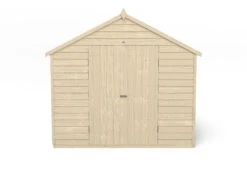 Forest Garden 10x8 Apex Pressure Treated Overlap Wooden Shed With Floor -Hozelock Shop forest garden 10x8 apex pressure treated overlap wooden shed with floor5013053177921 02c bq