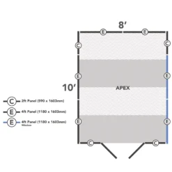 Forest Garden 10x8 Ft Apex Shiplap Wooden 2 Door 4 Windows Shed With Floor - Assembly Service Included -Hozelock Shop forest garden 10x8 ft apex shiplap wooden 2 door 4 windows shed with floor assembly service included5013053178829 05t bq