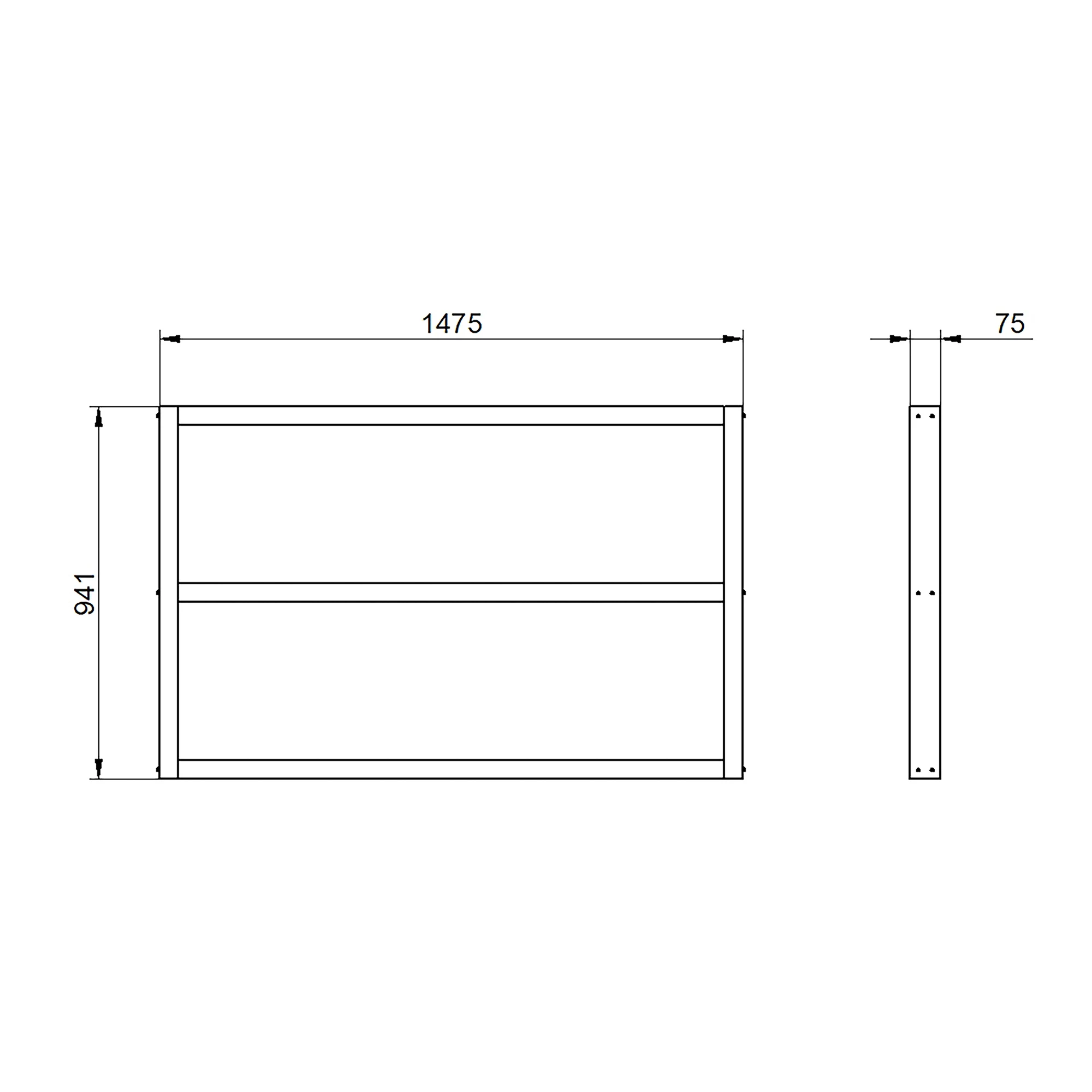Forest Garden 5x3 Timber Shed Base (L) 94cm X (W) 0.15cm - Assembly Service Included 2 Forest Garden 5x3 Timber Shed Base (L) 94cm X (W) 0.15cm - Assembly Service Included - Image 2