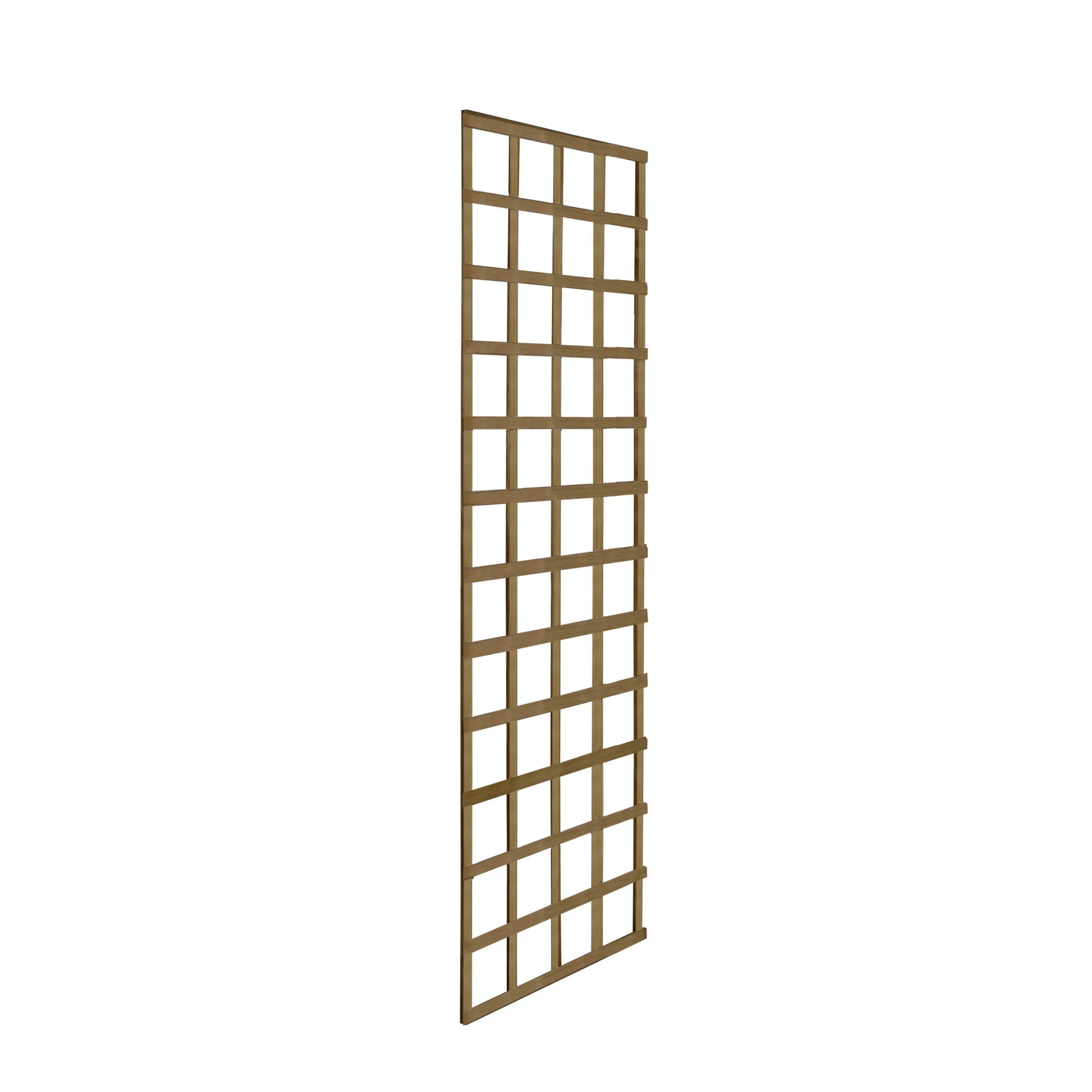 Forest Garden 6ft Square European Softwood Trellis Panel (W)61cm X (H)183cm 2 Forest Garden 6ft Square European Softwood Trellis Panel (W)61cm X (H)183cm - Image 2