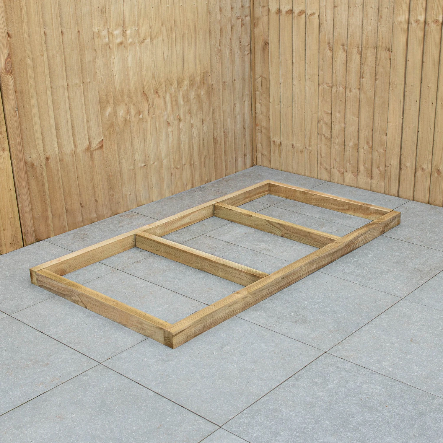 Forest Garden 6x3 Timber Shed Base (L) 94cm X (W) 177cm - Assembly Service Included 3 Forest Garden 6x3 Timber Shed Base (L) 94cm X (W) 177cm - Assembly Service Included - Image 3