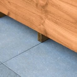 Forest Garden 6x4 Ft Apex Wooden 2 Door Shed With Floor -Hozelock Shop forest garden 6x4 ft apex wooden 2 door shed with floor5013053177297 45c bq