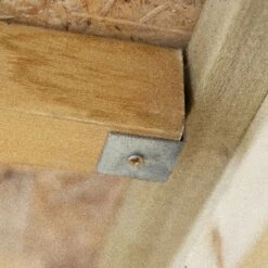 Forest Garden 6x4 Pent Pressure Treated Overlap Wooden Shed With Floor (Base Included) - Assembly Service Included -Hozelock Shop forest garden 6x4 pent pressure treated overlap wooden shed with floor base included assembly service included5013053178416 39c bq