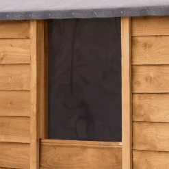 Forest Garden 6x4 Reverse Apex Dip Treated Overlap Wooden Shed With Floor -Hozelock Shop forest garden 6x4 reverse apex dip treated overlap wooden shed with floor5013053178102 39c bq