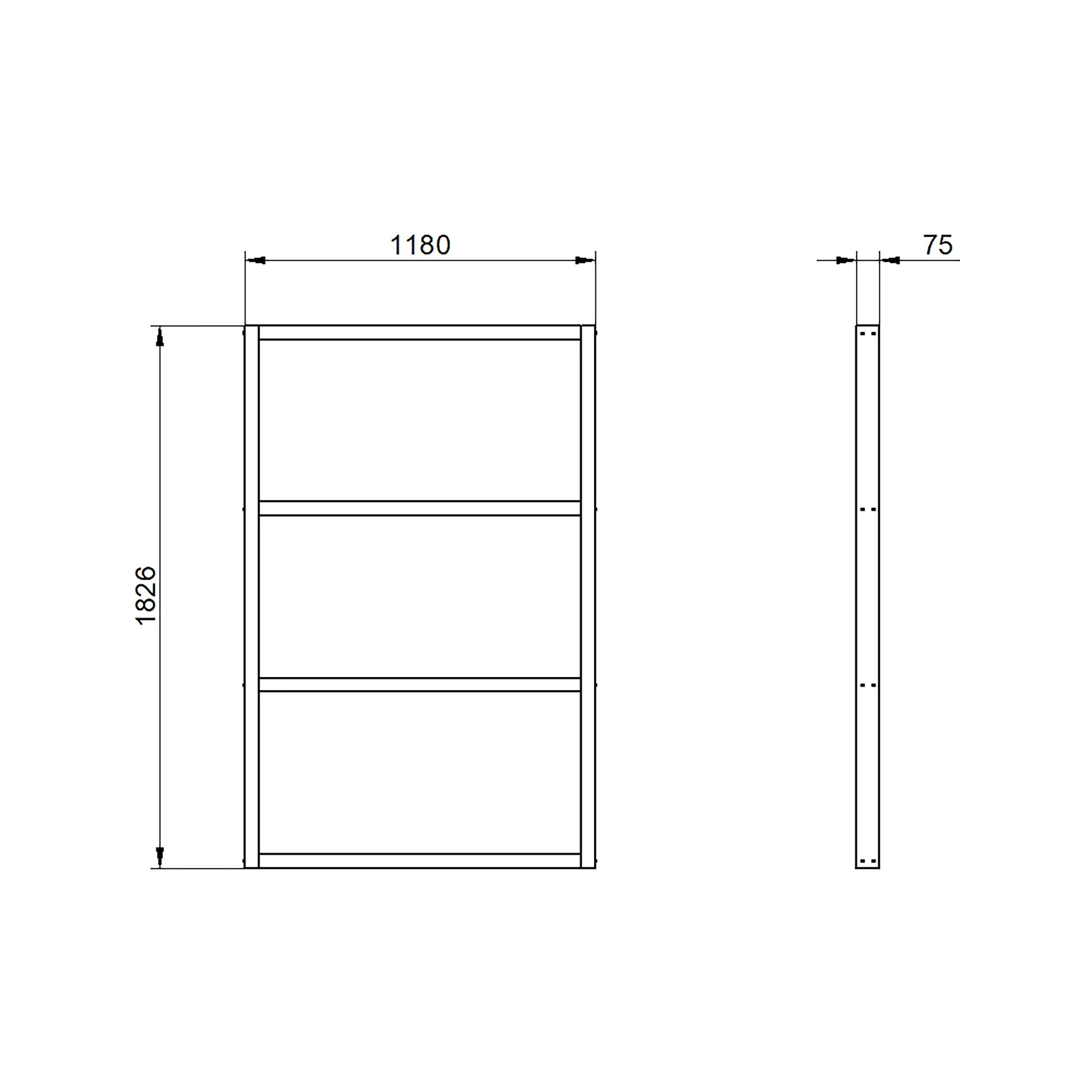 Forest Garden 6x4 Timber Shed Base (L) 118cm X (W) 0.18cm 2 Forest Garden 6x4 Timber Shed Base (L) 118cm X (W) 0.18cm - Image 2