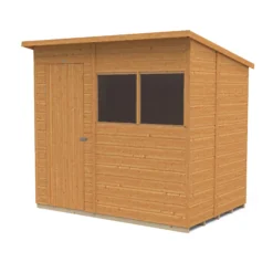 Forest Garden 7x5 Ft Pent Shiplap Wooden 2 Windows Shed With Floor (Base Included) 22 Forest Garden 7x5 Ft Pent Shiplap Wooden 2 Windows Shed With Floor (Base Included) -Hozelock Shop forest garden 7x5 ft pent shiplap wooden 2 windows shed with floor base included 5013053178942 02c bq