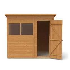 Forest Garden 7x5 Ft Pent Shiplap Wooden 2 Windows Shed With Floor (Base Included) 25 Forest Garden 7x5 Ft Pent Shiplap Wooden 2 Windows Shed With Floor (Base Included) -Hozelock Shop forest garden 7x5 ft pent shiplap wooden 2 windows shed with floor base included 5013053178942 05c bq