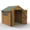 Forest Garden 7x7 Apex Dip Treated Shiplap Wooden Shed With Floor (Base Included) - Assembly Service Included