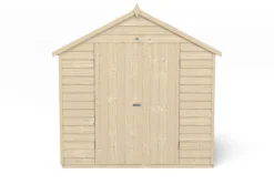 Forest Garden 7x7 Ft Apex Overlap Wooden 2 Door 2 Windows Shed With Floor (Base Included) - Assembly Service Included -Hozelock Shop forest garden 7x7 ft apex overlap wooden 2 door 2 windows shed with floor base included assembly service included5013053177907 02c bq
