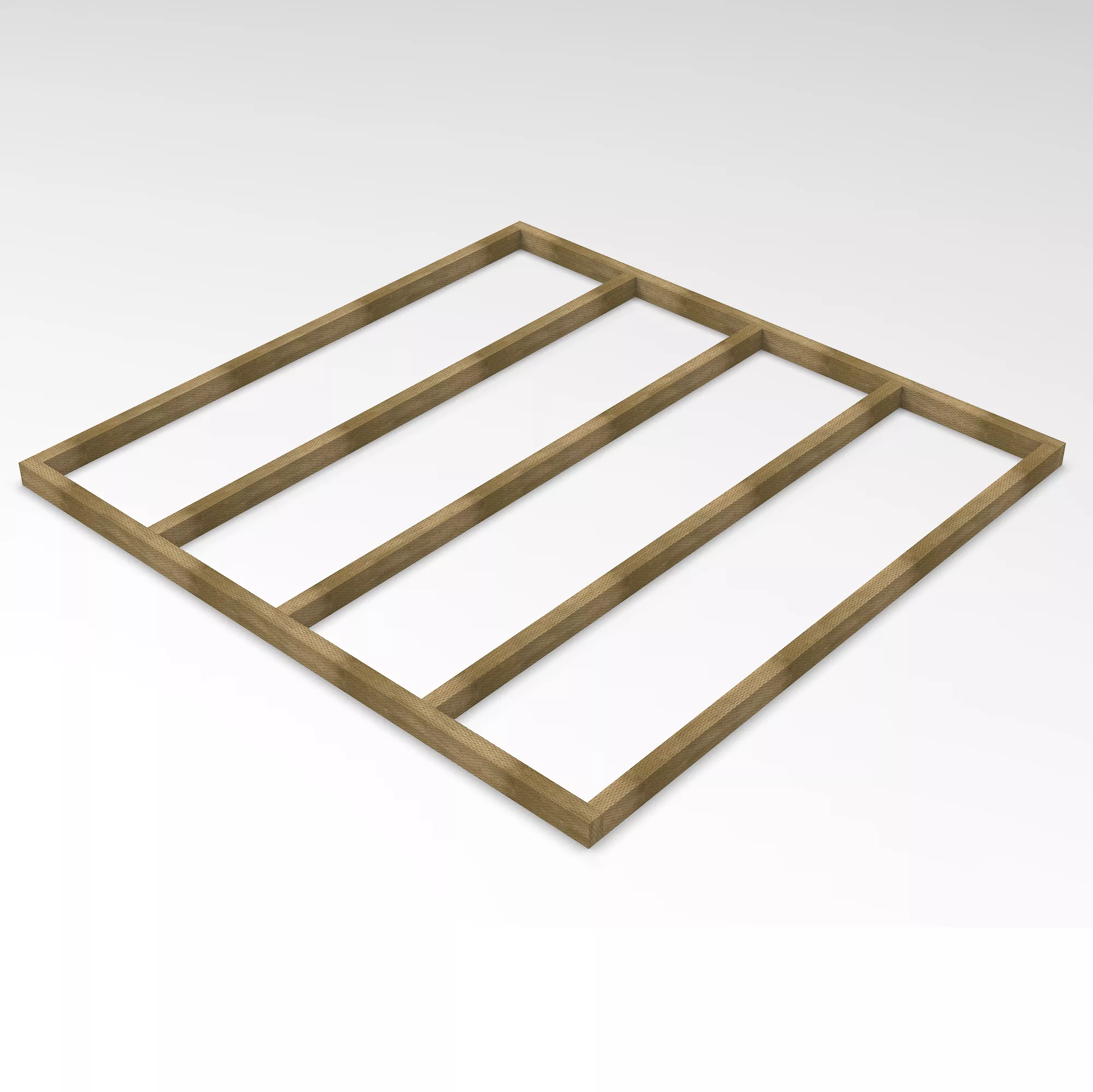 Forest Garden 7x7 Timber Shed Base (L) 206cm X (W) 0.21cm 1 Forest Garden 7x7 Timber Shed Base (L) 206cm X (W) 0.21cm