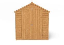 Forest Garden 8x6 Apex Dip Treated Overlap Wooden Shed With Floor - Assembly Service Included -Hozelock Shop forest garden 8x6 apex dip treated overlap wooden shed with floor assembly service included5013053177556 02c bq