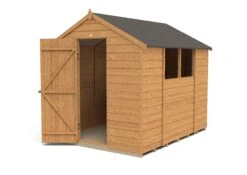Forest Garden 8x6 Apex Dip Treated Overlap Wooden Shed With Floor (Base Included) - Assembly Service Included 10 Forest Garden 8x6 Apex Dip Treated Overlap Wooden Shed With Floor (Base Included) - Assembly Service Included -Hozelock Shop forest garden 8x6 apex dip treated overlap wooden shed with floor base included assembly service included5013053177471 21c bq
