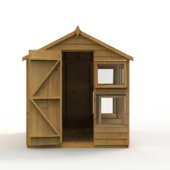 Forest Garden 8x6 Ft Apex Shiplap Wooden 10 Windows Shed With Floor -Hozelock Shop forest garden 8x6 ft apex shiplap wooden 10 windows shed with floor5013053185094 03c bq