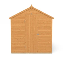 Forest Garden 8x6 Ft Apex Shiplap Wooden 2 Windows Shed With Floor - Assembly Service Included -Hozelock Shop forest garden 8x6 ft apex shiplap wooden 2 windows shed with floor assembly service included5013053178720 04c bq