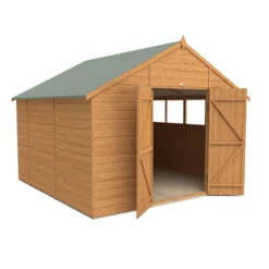 Forest Garden Delamere Range 10x10 Ft Apex Shiplap Wooden 2 Door 4 Windows Shed With Floor 22 Forest Garden Delamere Range 10x10 Ft Apex Shiplap Wooden 2 Door 4 Windows Shed With Floor -Hozelock Shop forest garden delamere range 10x10 ft apex shiplap wooden 2 door 4 windows shed with floor5013053182703 03c