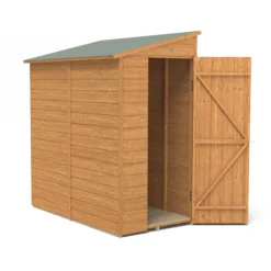 Forest Garden Delamere Range 6x3 Ft Pent Shiplap Wooden Shed With Floor -Hozelock Shop forest garden delamere range 6x3 ft pent shiplap wooden shed with floor5013053182673 03c