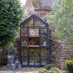 Forest Garden Georgian Wall Greenhouse With Auto Vent 21 Forest Garden Georgian Wall Greenhouse With Auto Vent -Hozelock Shop forest garden georgian wall greenhouse with auto vent5013053185087 04i bq